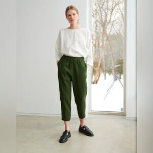 Linenfox Mara Linen Trousers Size Medium